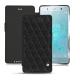 Custodia in pelle Sony Xperia XZ2 Premium - Ebène - Couture ( Sleek P C12 - Black ) 