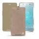 가죽 커버 Sony Xperia XZ2 Premium - Taupe vintage ( Pantone 7530C ) 