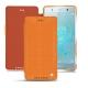 Custodia in pelle Sony Xperia XZ2 Premium - Abaca arancio