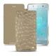 Funda de piel Sony Xperia XZ2 Premium - Autruche desert