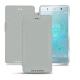 Sony Xperia XZ2 Premium leather case - Gris PU