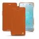 Sony Xperia XZ2 Premium leather case - Orange vibrant