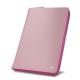 Zipped travel-document holder - Rose ( Nappa - Pantone 2365C ) 