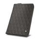 Custodia con zip per documenti di viaggio - Anthracite - Couture ( Pantone 424C ) 