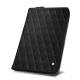 Zipped travel-document holder - Negre poudro - Couture