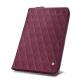 Zipped travel-document holder - Prune vintage - Couture