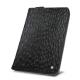 Zipped travel-document holder - Autruche nero