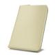 Funda con cremallera para documentos de viaje - Beige PU