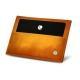 Porte carte magnétique - Orange Patine