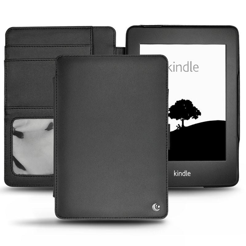 硬质真皮保护套 Amazon Kindle Paperwhite  - Noir ( Nappa - Black ) 