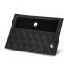 Porte carte magnétique - Noir - Couture ( Nappa - Black ) 