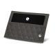 Portacarte magnetico - Anthracite - Couture ( Pantone 424C ) 