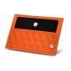Porte carte magnétique - Orange fluo - Couture