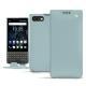 レザーケース Blackberry Key2 - Bleu ciel ( Nappa - Pantone 277C ) 
