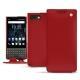 Housse cuir Blackberry Key2 - Rouge ( Nappa - Pantone 199C ) 