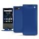 レザーケース Blackberry Key2 - Bleu océan ( Nappa - Pantone 293C ) 
