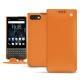 Housse cuir Blackberry Key2 - Orange ( Nappa - Pantone 1495U ) 