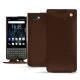 Housse cuir Blackberry Key2 - Châtaigne ( Pantone 476C ) 