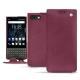 レザーケース Blackberry Key2 - Prune vintage ( Pantone 512C ) 
