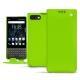 硬质真皮保护套 Blackberry Key2 - Vert fluo