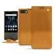 Lederschutzhülle Blackberry Key2 - Or Maïa ( Pantone 871C ) 