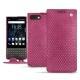 Custodia in pelle Blackberry Key2 - Serpent ciclamino