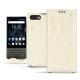 Housse cuir Blackberry Key2 - Crocodile milk