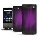 Housse cuir Blackberry Key2 - Violet Patine