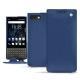 Housse cuir Blackberry Key2 - Bleu frisson