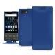 Housse cuir Blackberry Key2 - Bleu océan PU
