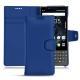 レザーケース Blackberry Key2 - Bleu Océan PU