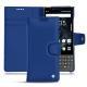 Capa em pele Blackberry Key2 - Bleu océan ( Nappa - Pantone 293C ) 