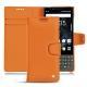 Custodia in pelle Blackberry Key2 - Orange ( Nappa - Pantone 1495U ) 