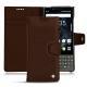 Custodia in pelle Blackberry Key2 - Châtaigne ( Pantone 476C ) 