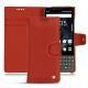 Funda de piel Blackberry Key2 - Papaye ( Pantone 180C ) 