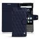 Capa em pele Blackberry Key2 - Cobalt - Couture ( Pantone 2766C ) 