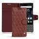 Capa em pele Blackberry Key2 - Passion vintage - Couture