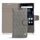 Housse cuir Blackberry Key2 - Acier vintage - Couture