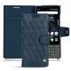 Housse cuir Blackberry Key2 - Jean vintage - Couture