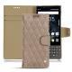 Custodia in pelle Blackberry Key2 - Taupe vintage - Couture