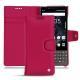 Housse cuir Blackberry Key2 - Rose fluo
