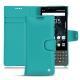 レザーケース Blackberry Key2 - Bleu fluo