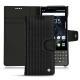 Custodia in pelle Blackberry Key2 - Abaca nero