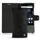 Blackberry Key2 leather case - Serpent nero