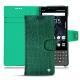 Housse cuir Blackberry Key2 - Crocodile pino