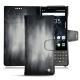 Capa em pele Blackberry Key2 - Gris Patine