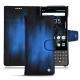 Custodia in pelle Blackberry Key2 - Bleu Patine