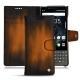 Capa em pele Blackberry Key2 - Marron Patine