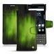 Housse cuir Blackberry Key2 - Vert Patine