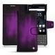 Blackberry Key2 leather case - Violet Patine